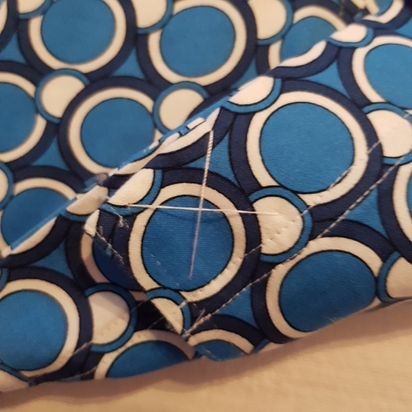 Van Heusen women's size 0 blue & white lined skirt NWOT - Picture 2 of 6